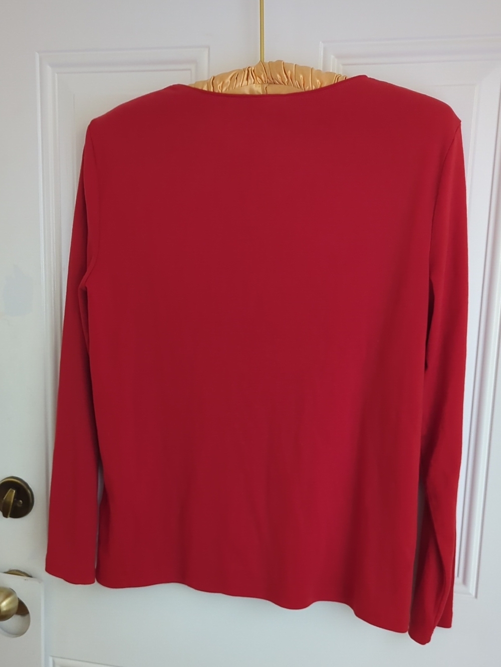 Scottish Terrier Christmas Long Sleeve T-shirt. Size L - Picture 5 of 8